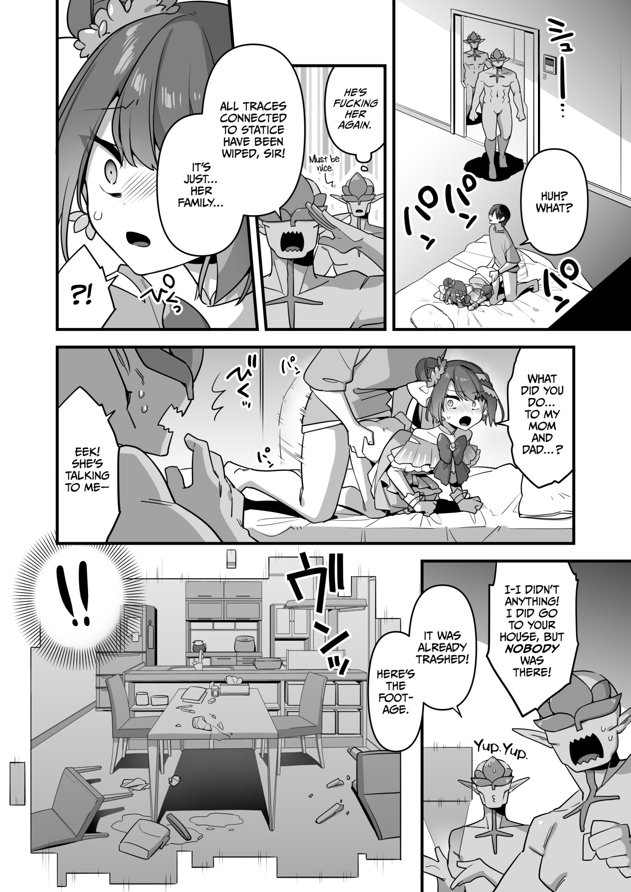 Hentai Manga Comic-Since I became a pawn of evil... I'll disgrace the magical girl 3-Read-12